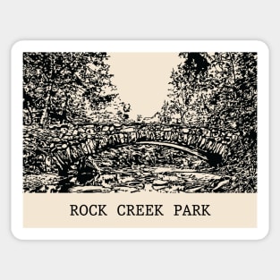Rock Creek Park Sticker